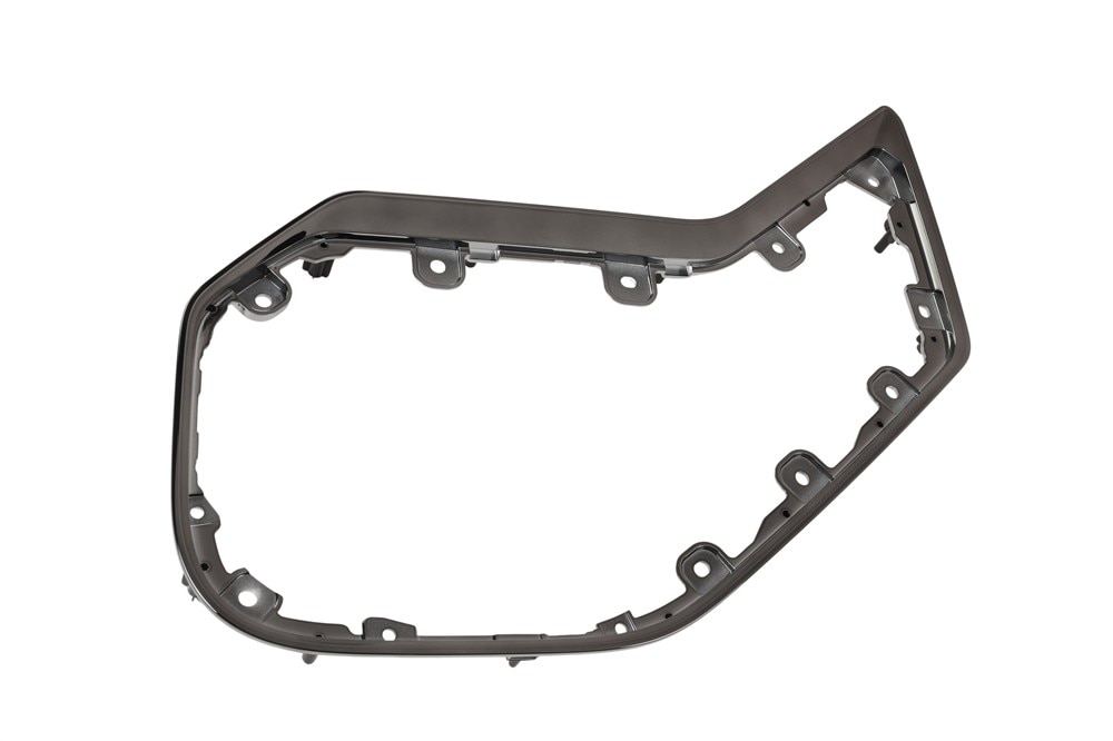 GM Genuine Parts Black Ice Chrome Driver Side Radio Front Side Door Speaker Grille Bezel