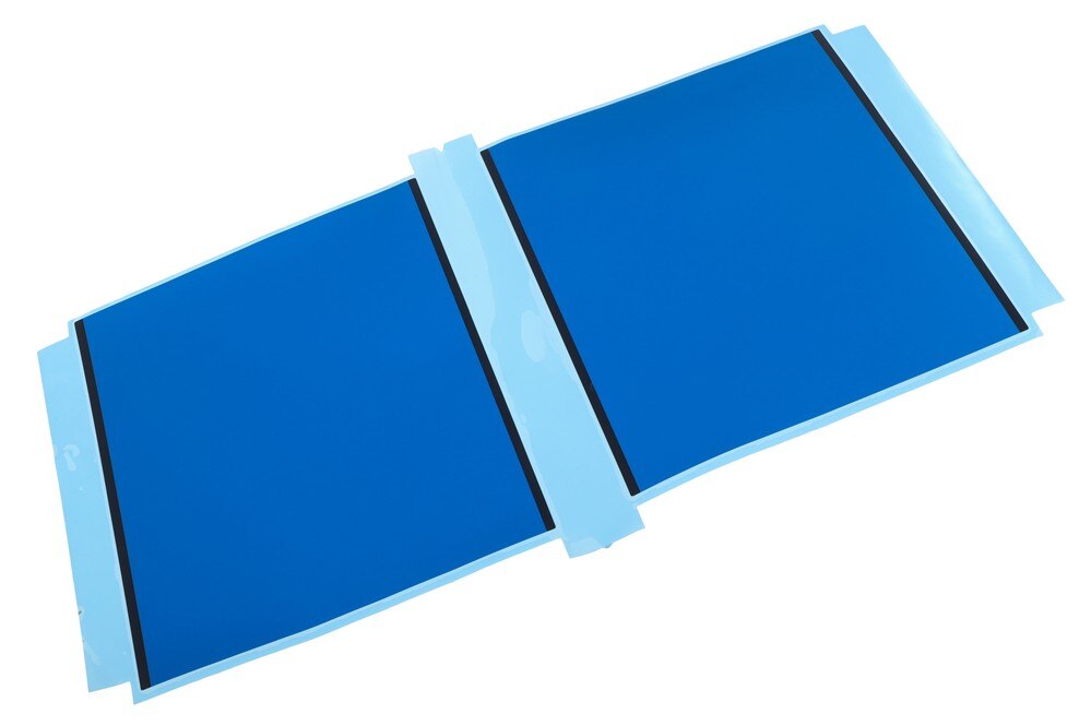 GM Genuine Parts Blue Me Away Roof Panel Rear Decal