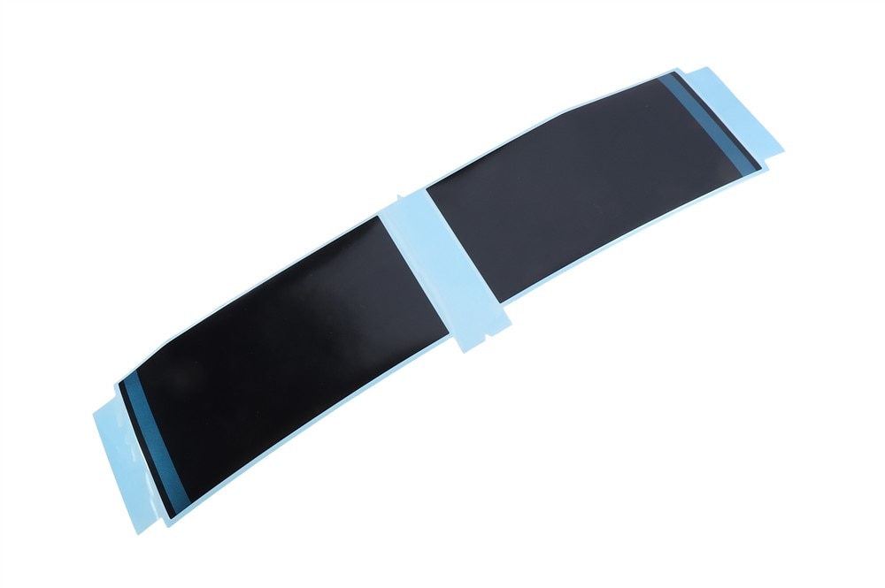 GM Genuine Parts Carbon Flash Metallic Roof Panel Front Decal