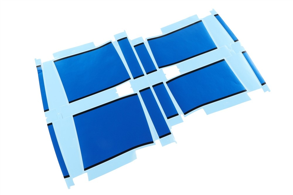 GM Genuine Parts Blue Me Away Rear End Spoiler Decal