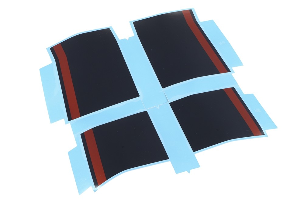 GM Genuine Parts Carbon Flash Metallic Rear Bumper Fascia Decal