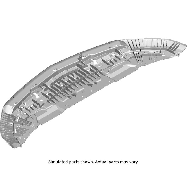 GM Genuine Parts Front Bumper Fascia Lower Stiffener