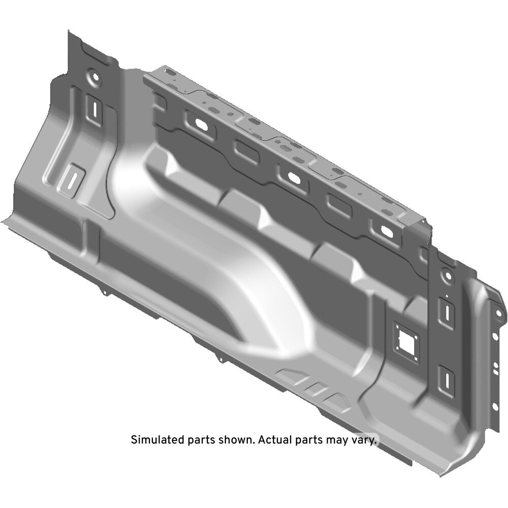 GM Genuine Parts Passenger Side Pickup Box Inner Side Panel
