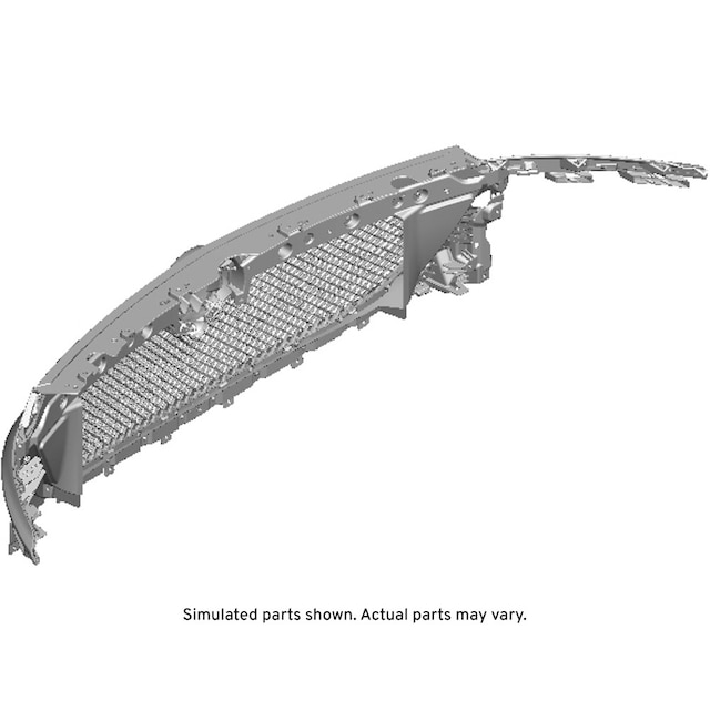 GM Genuine Parts Black Meet Kettle Metallic Front Grille