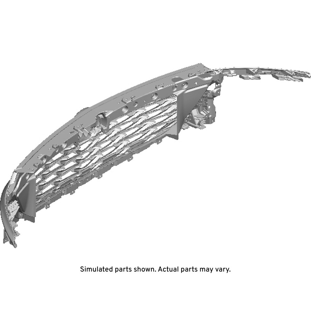 GM Genuine Parts Exterior Bright Chrome Front Grille