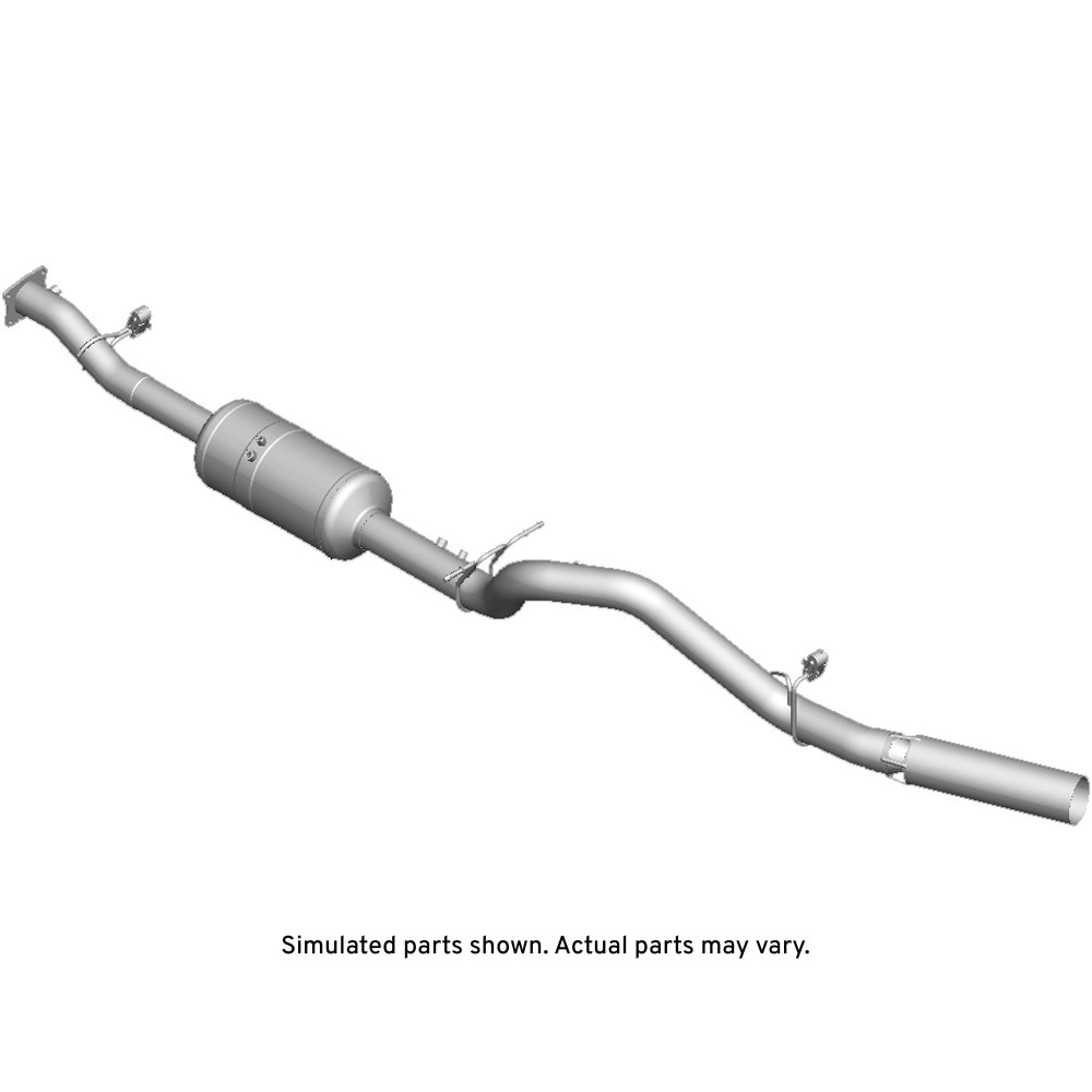 GM Genuine Parts Exhaust Particulate Filter with Exhaust Pipe
