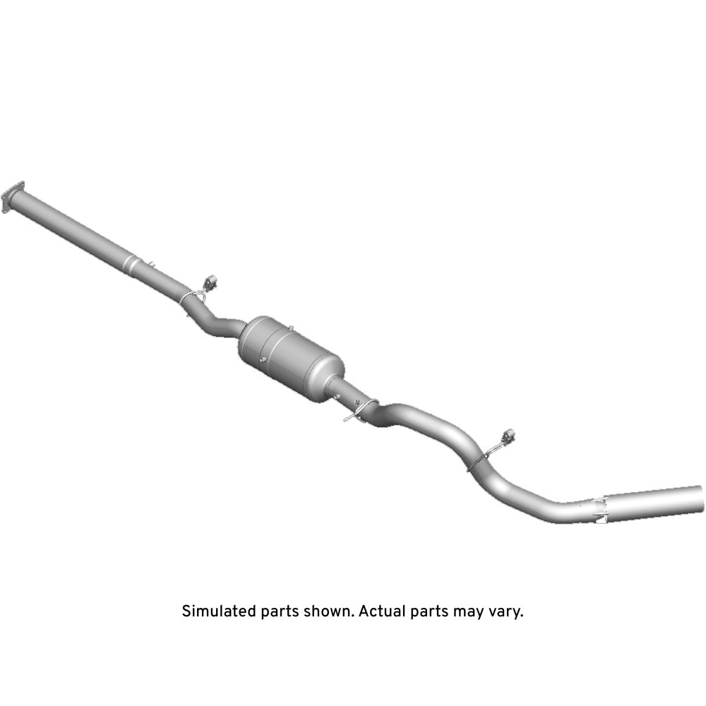 GM Genuine Parts Exhaust Particulate Filter with Exhaust Pipe