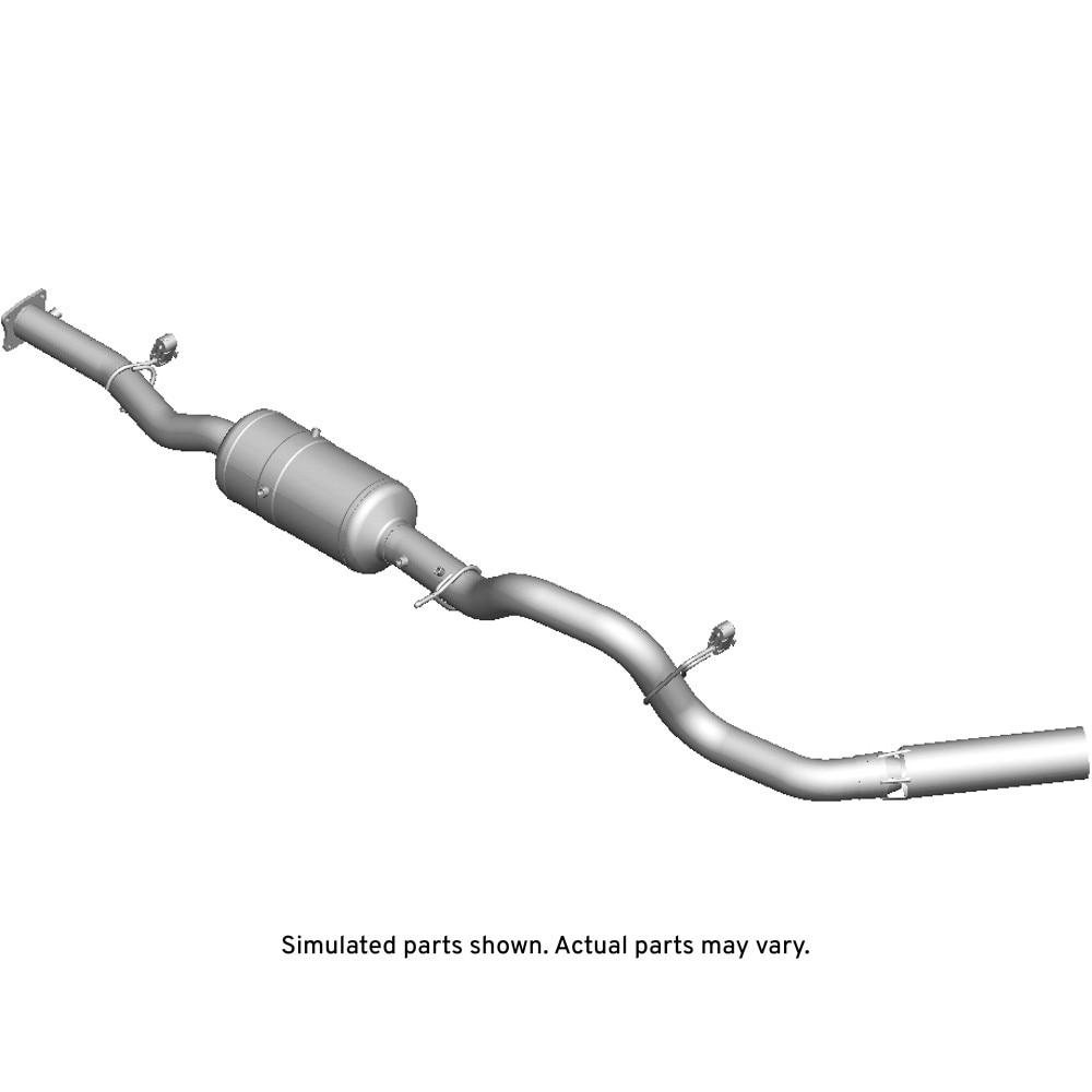 GM Genuine Parts Exhaust Particulate Filter with Exhaust Pipe
