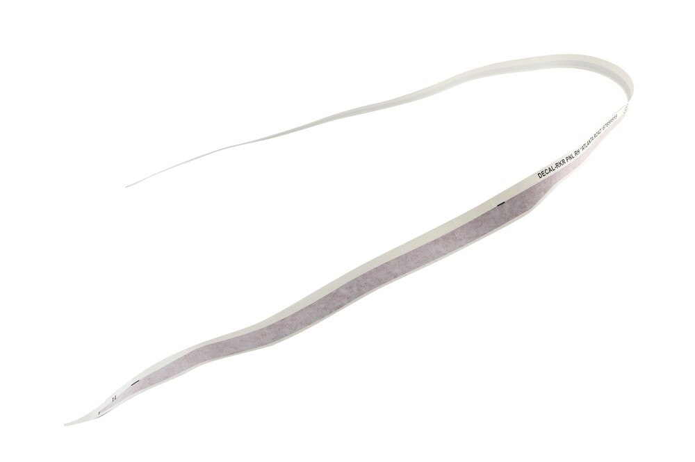GM Genuine Parts Edge Red Metallic Passenger Side Rocker Panel Decal