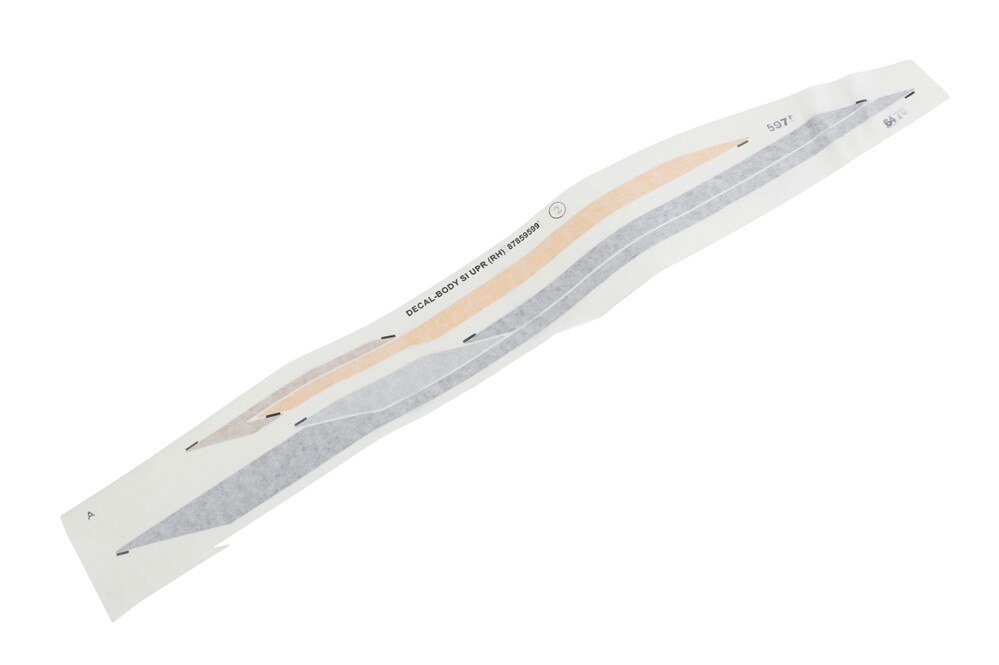 GM Genuine Parts Yellow/Orange Body Side Decal