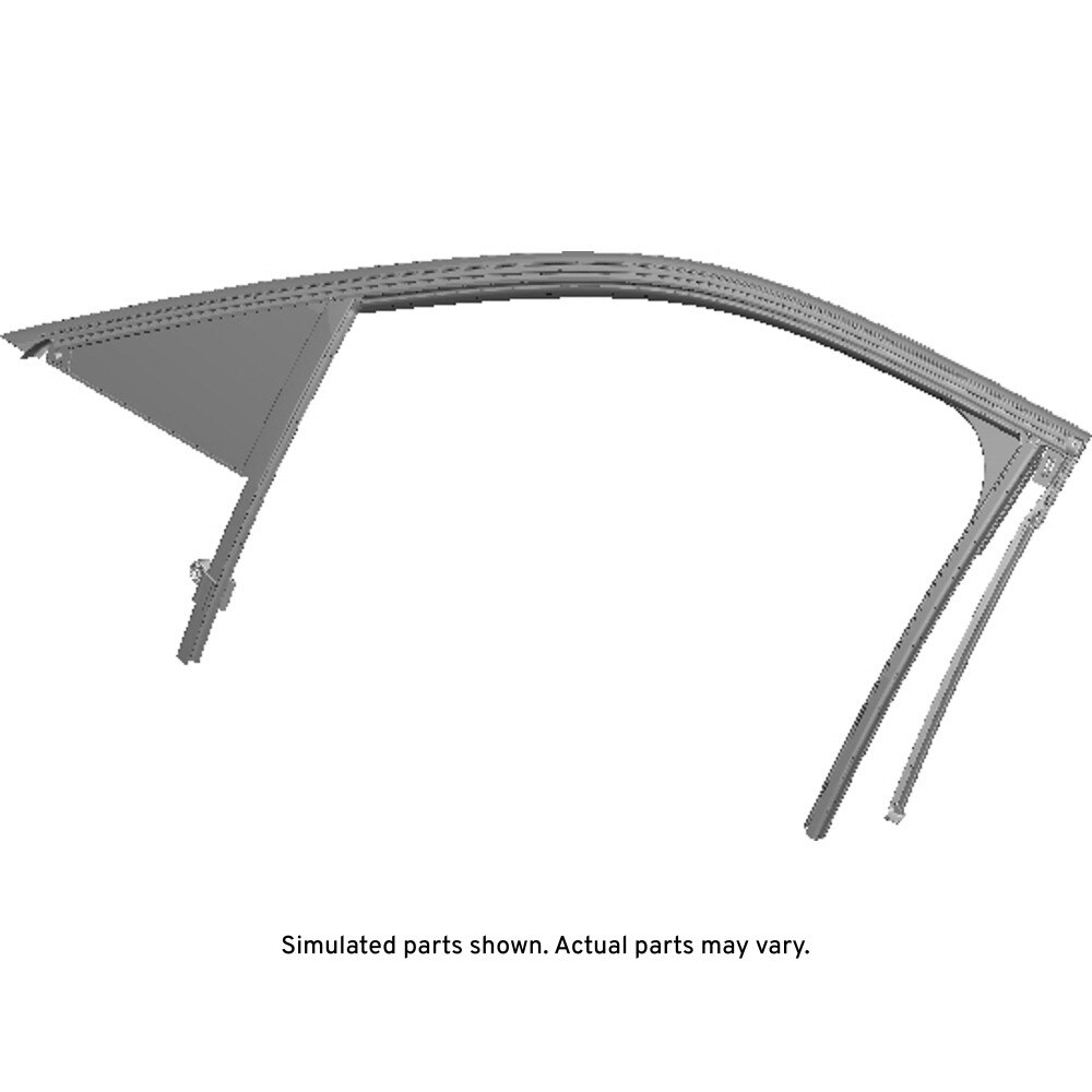 GM Genuine Parts Front Driver Side Door Window Weatherstrip