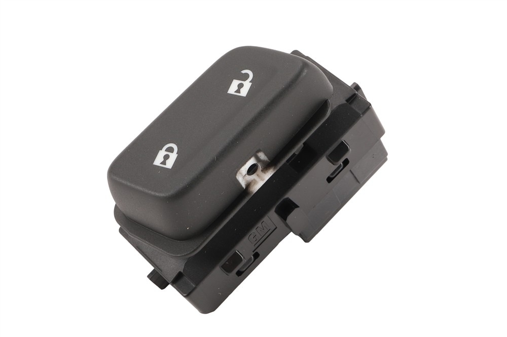 GM Genuine Parts Jet Black Driver Side Door Lock Switch (Programming Required)