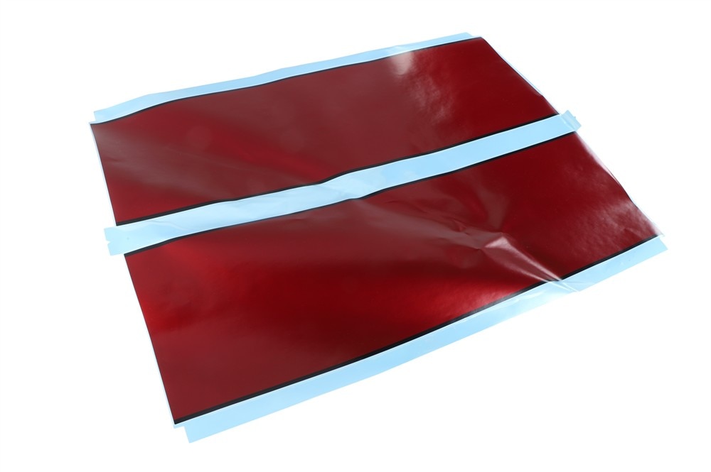 GM Genuine Parts Edge Red Metallic Roof Panel Decal
