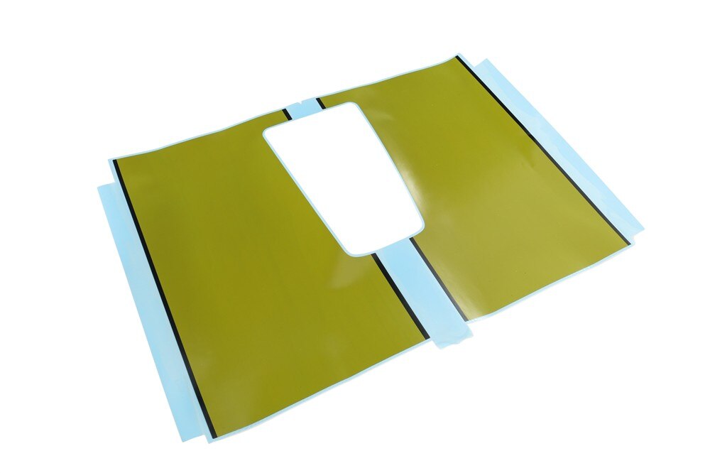 GM Genuine Parts Yellow Jacket Metallic Roof Panel Rear Decal
