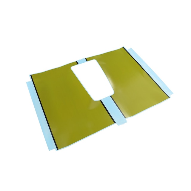 GM Genuine Parts Yellow Jacket Metallic Roof Panel Rear Decal