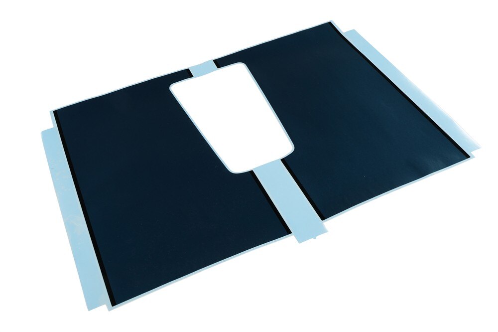 GM Genuine Parts Edge Blue Metallic Roof Panel Rear Decal