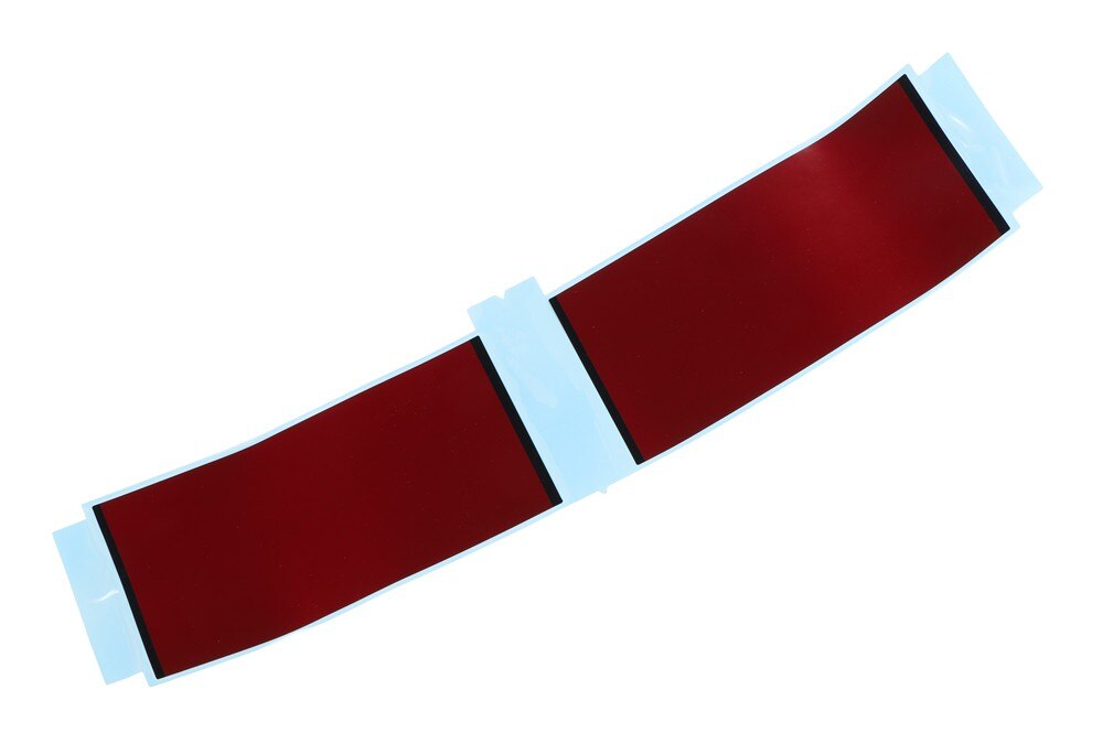 GM Genuine Parts Edge Red Metallic Roof Panel Front Decal
