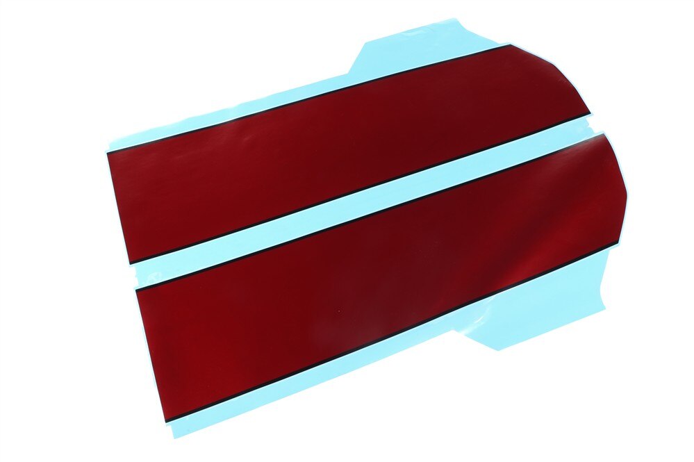 GM Genuine Parts Edge Red Metallic Folding Top Stowage Compartment Lid Decal