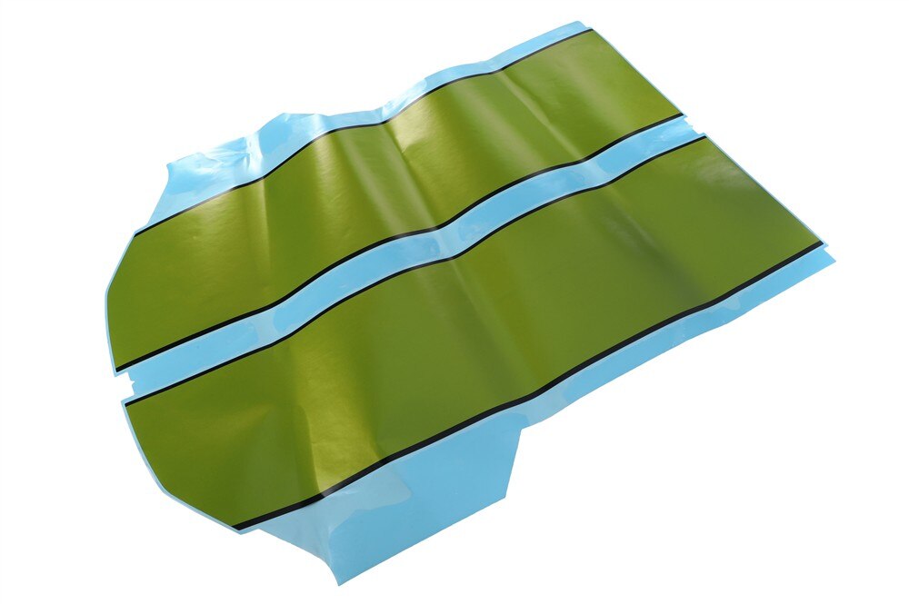 GM Genuine Parts Edge Yellow Metallic Folding Top Stowage Compartment Lid Decal