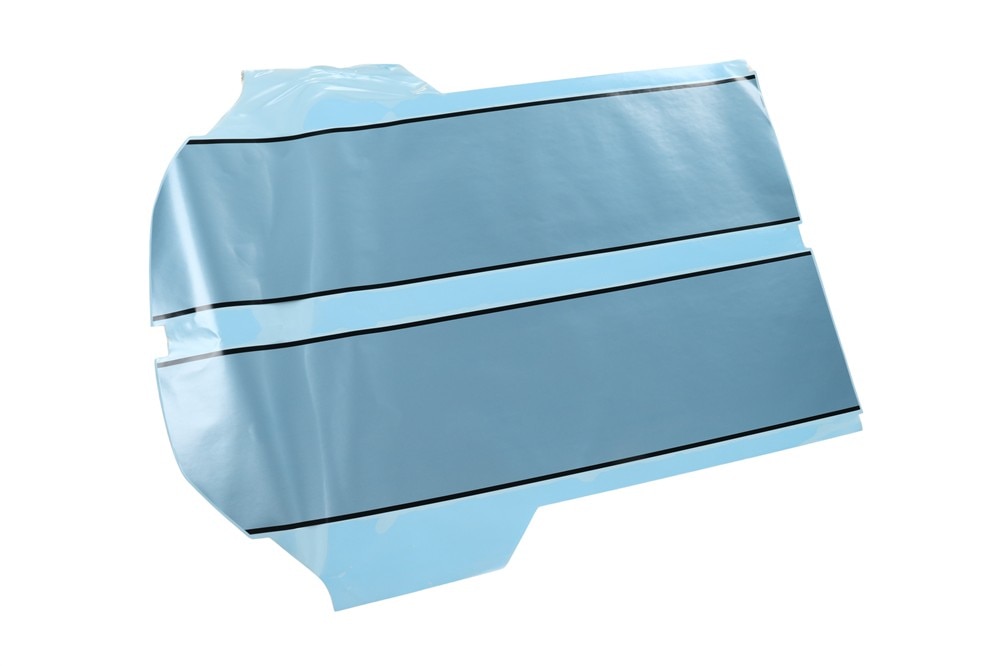 GM Genuine Parts Sterling Silver Folding Top Stowage Compartment Lid Decal