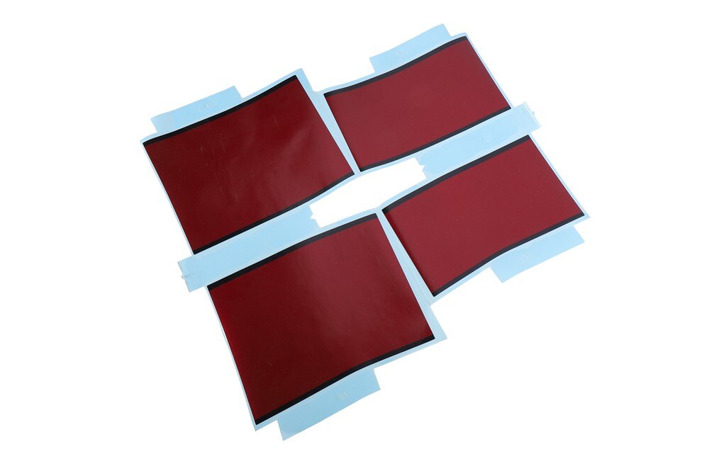 GM Genuine Parts Edge Red Metallic Rear End Spoiler Decal