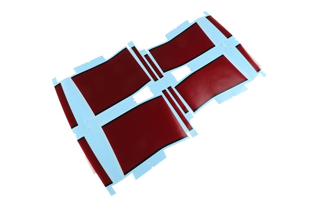 GM Genuine Parts Edge Red Metallic Rear End Spoiler Decal