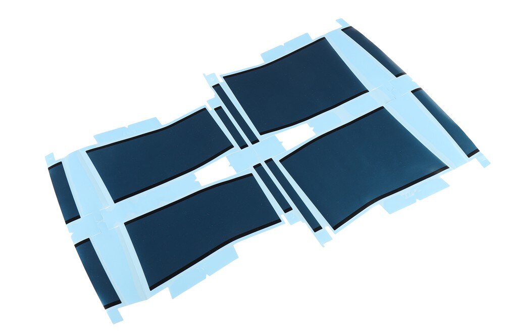 GM Genuine Parts Edge Blue Metallic Rear End Spoiler Decal