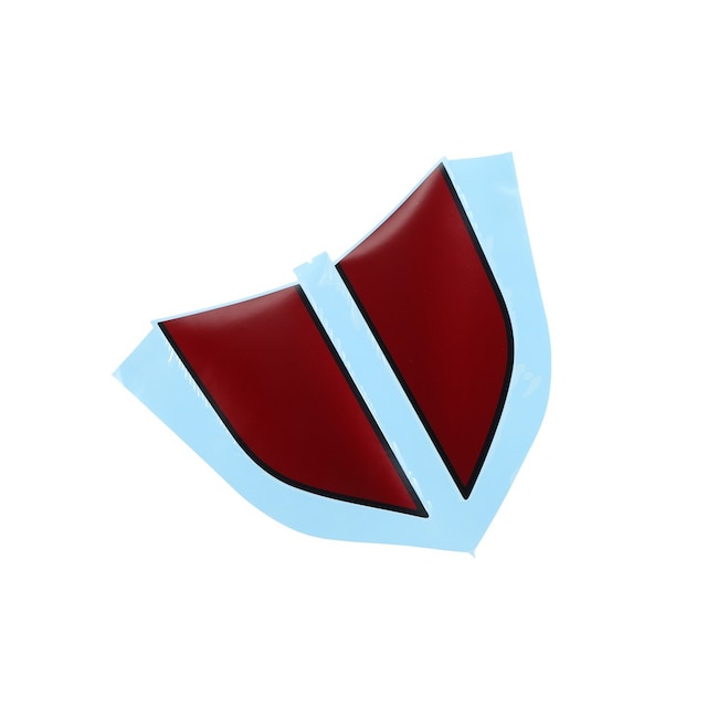 GM Genuine Parts Edge Red Metallic Front Bumper Fascia Upper Decal