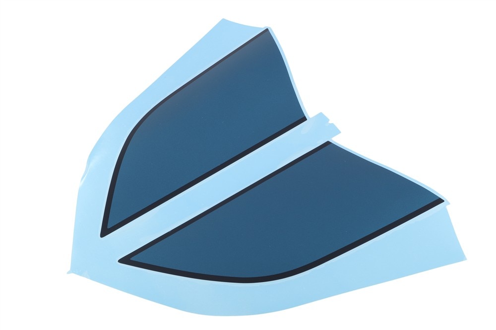 GM Genuine Parts Edge Blue Metallic Front Bumper Fascia Upper Decal