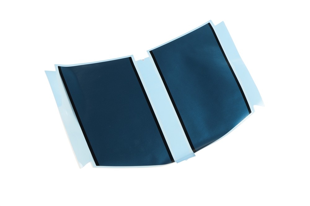 GM Genuine Parts Edge Blue Metallic Hood Lower Decal