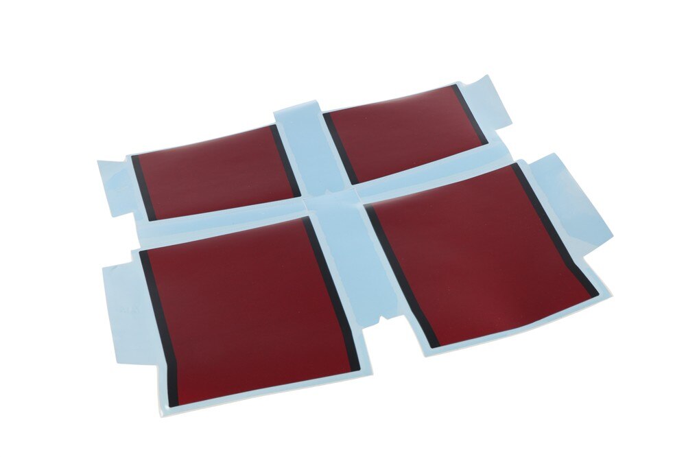 GM Genuine Parts Edge Red Met Rear Bumper Fascia Decal