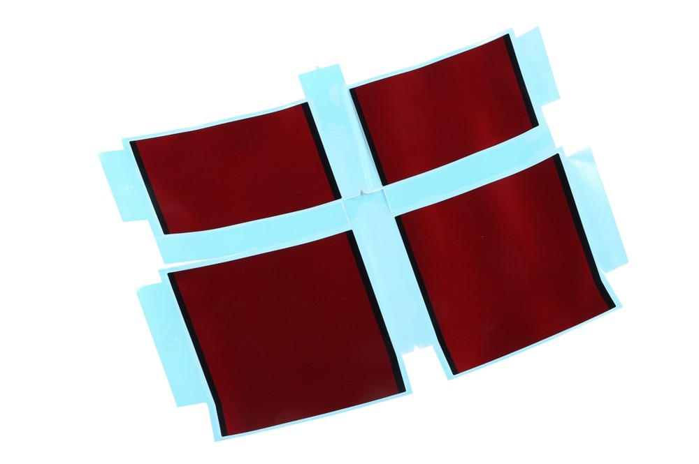 GM Genuine Parts Edge Red Metallic Rear Bumper Fascia Decal