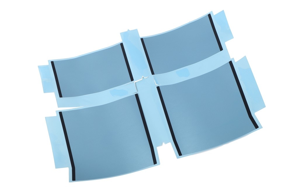 GM Genuine Parts Light Anderson Silver Metallic Rear Bumper Fascia Decal