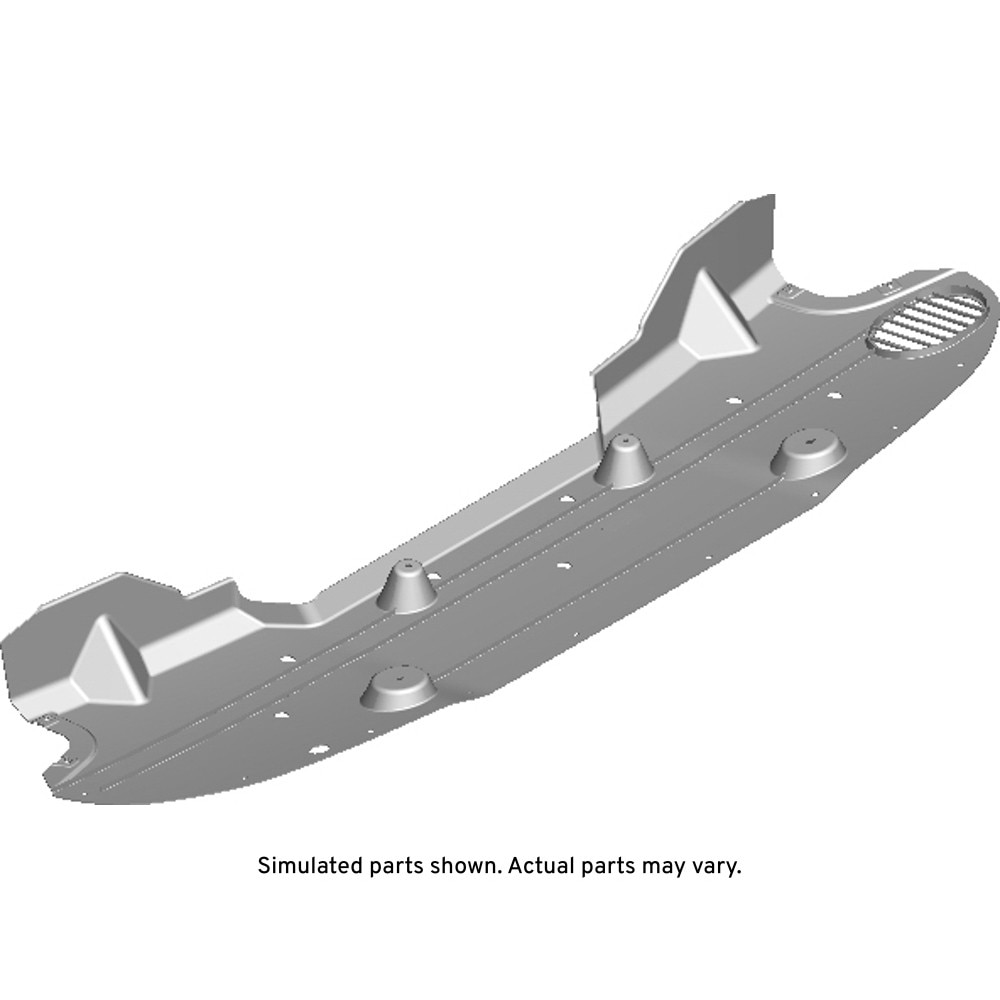 GM Genuine Parts Underbody Rear Air Rear Deflector