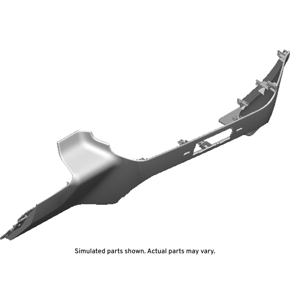 GM Genuine Parts Jet Black Instrument Panel Knee Auxiliary Bolster