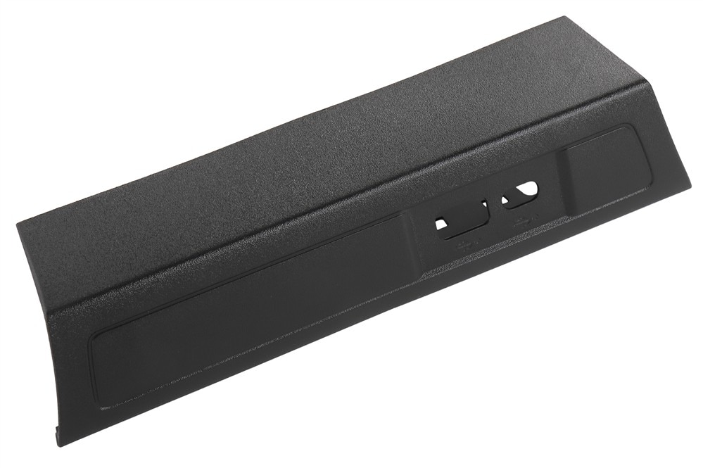 GM Genuine Parts Black Front Floor Console Accessory Trim Plate