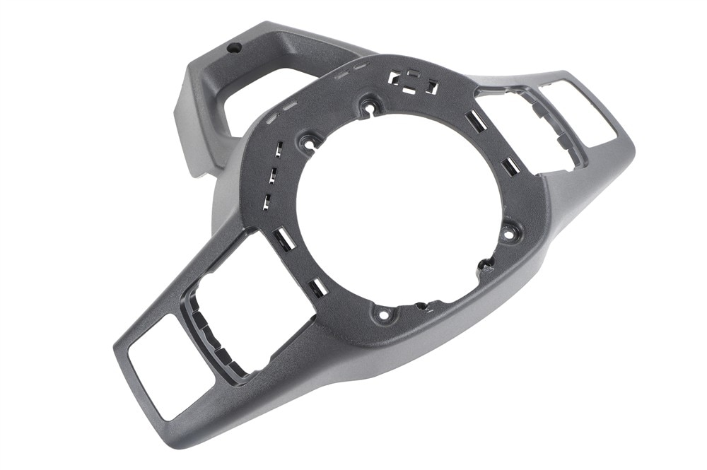 GM Genuine Parts Backen Black Steering Wheel Trim Spoke Cover Applique