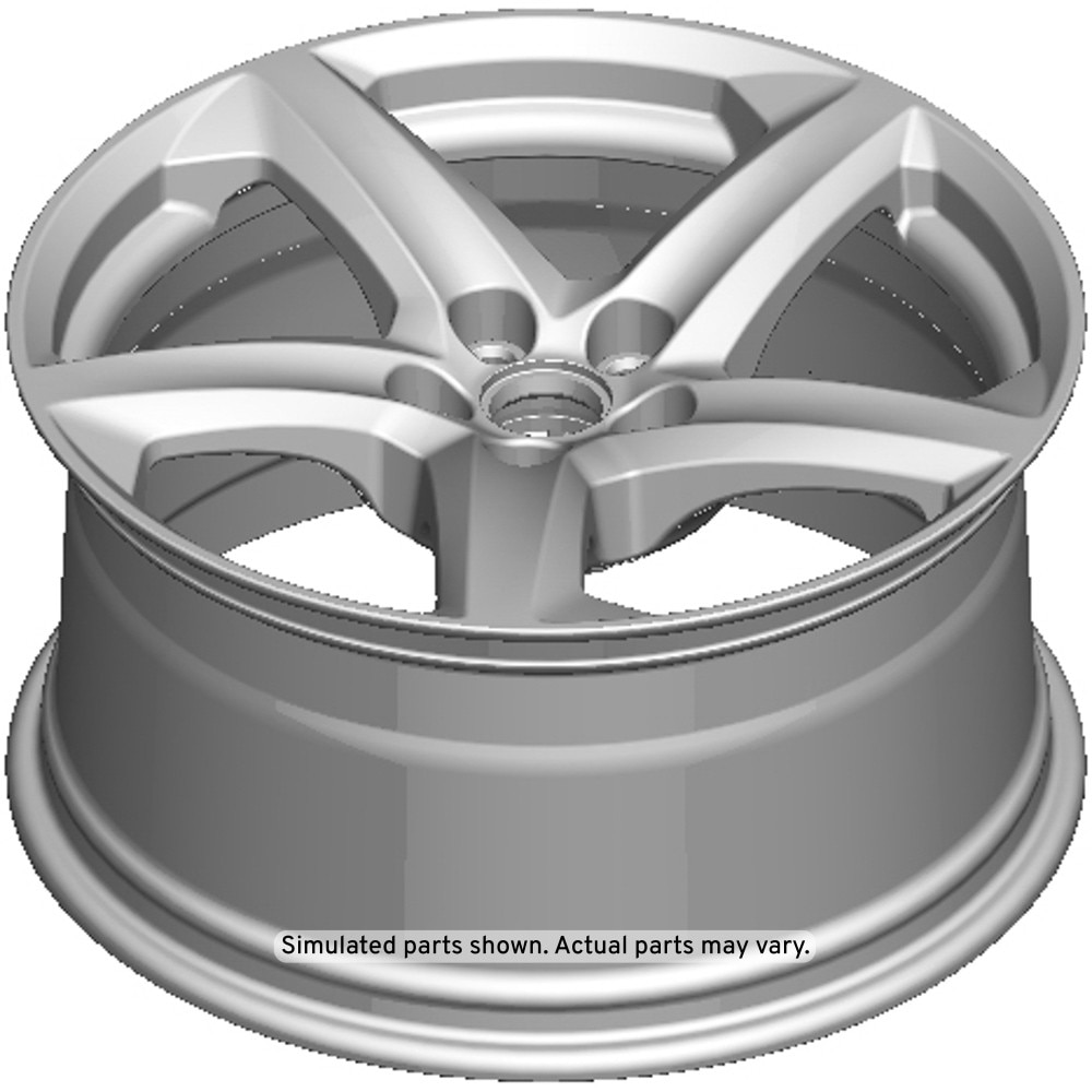 GM Genuine Parts Decorative Weave Carbon Fiber Front Wheel
