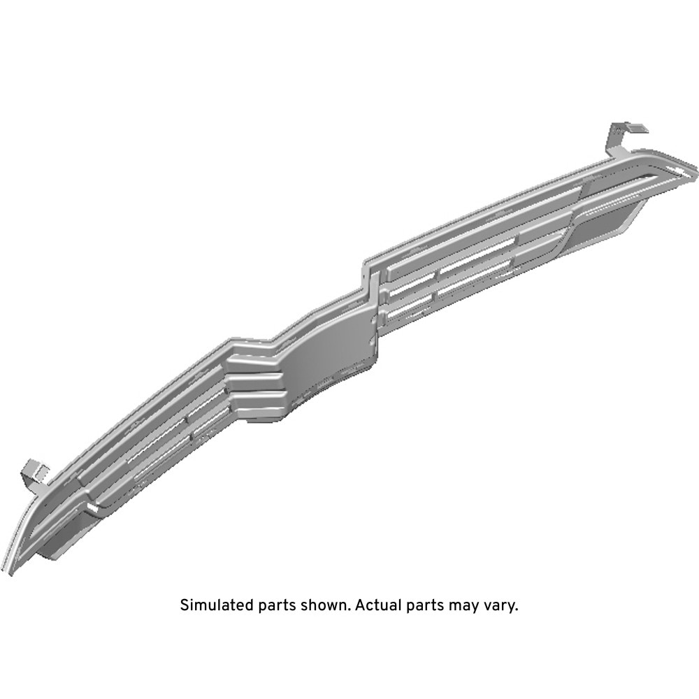 GM Genuine Parts Black Front Lower Grille