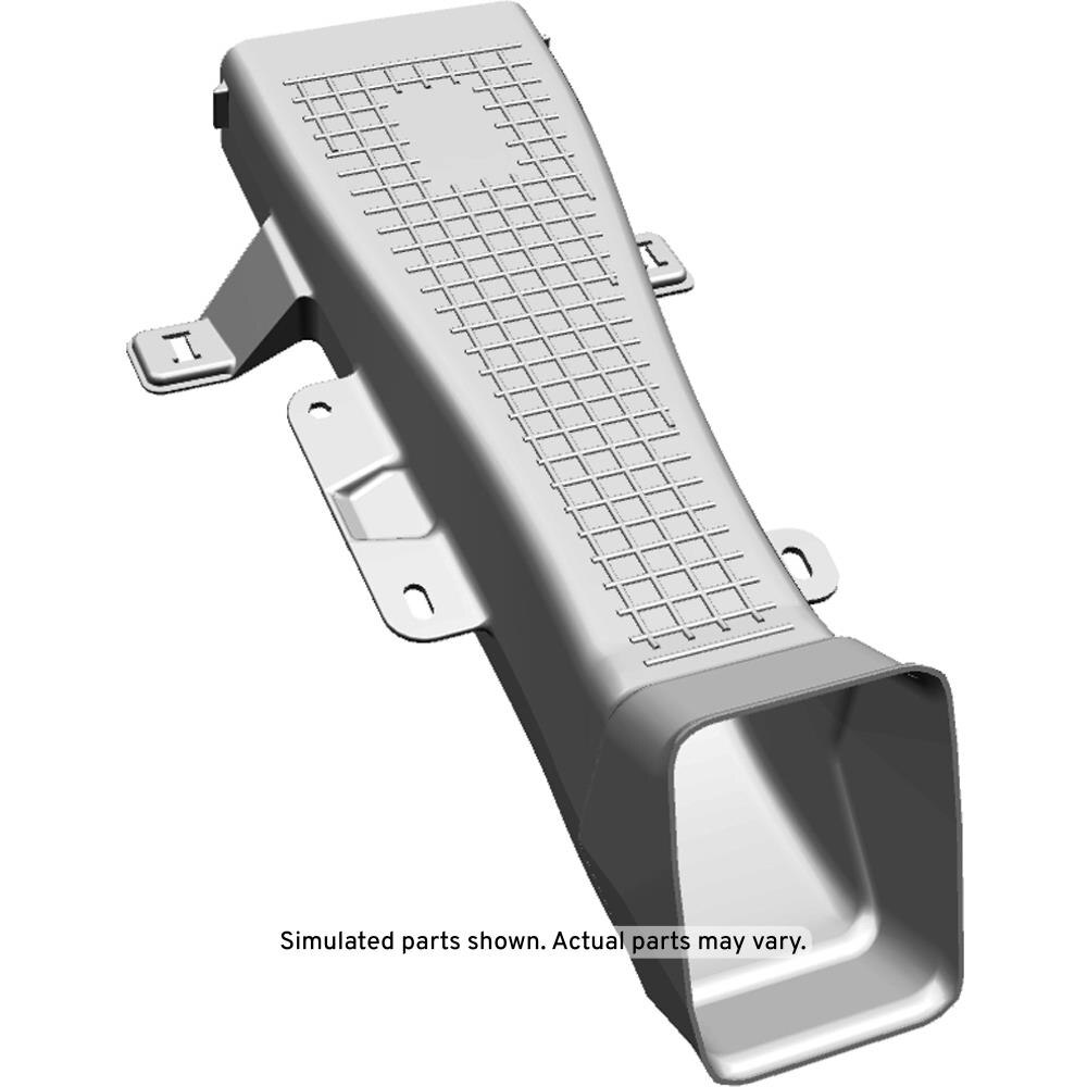 GM Genuine Parts Front Floor Console Rear Air Duct