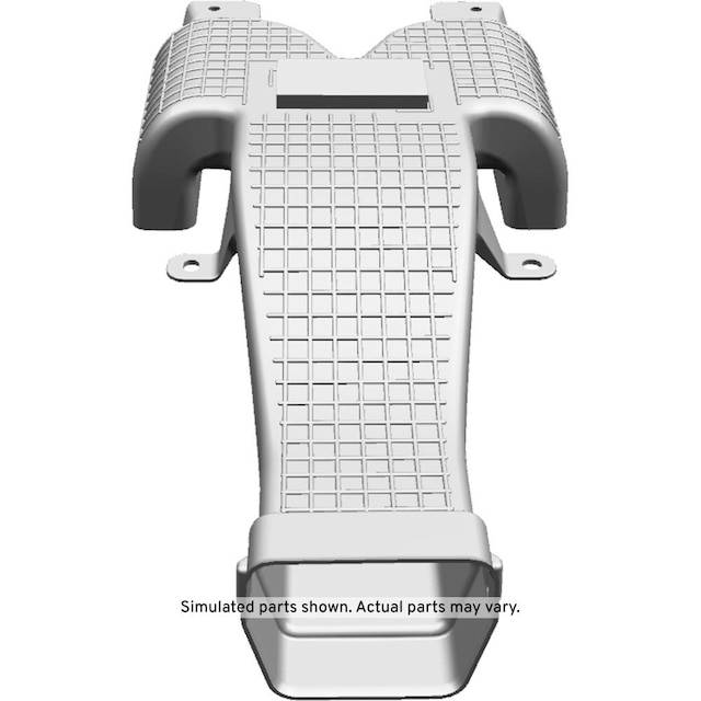 GM Genuine Parts Floor Front Air Outlet Center Duct