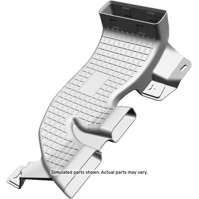 GM Genuine Parts Floor Rear Driver Side Air Outlet Duct