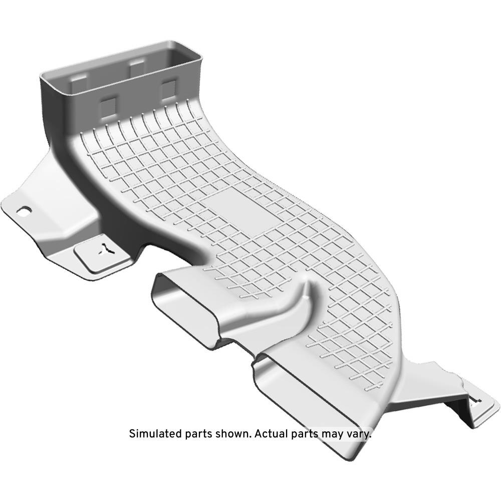 GM Genuine Parts Floor Rear Passenger Side Air Outlet Duct