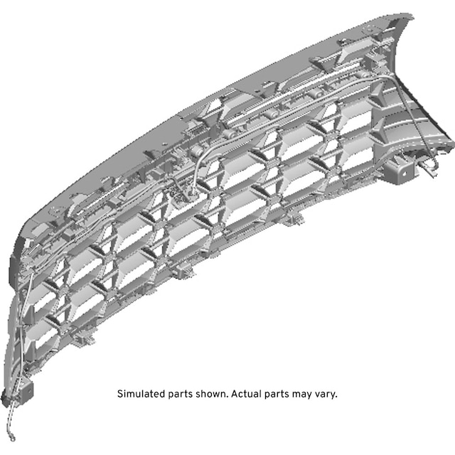 GM Genuine Parts Black Front Grille