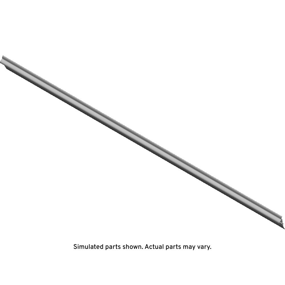 GM Genuine Parts Front and Rear Driver Side Door Lower Auxiliary Weatherstrip