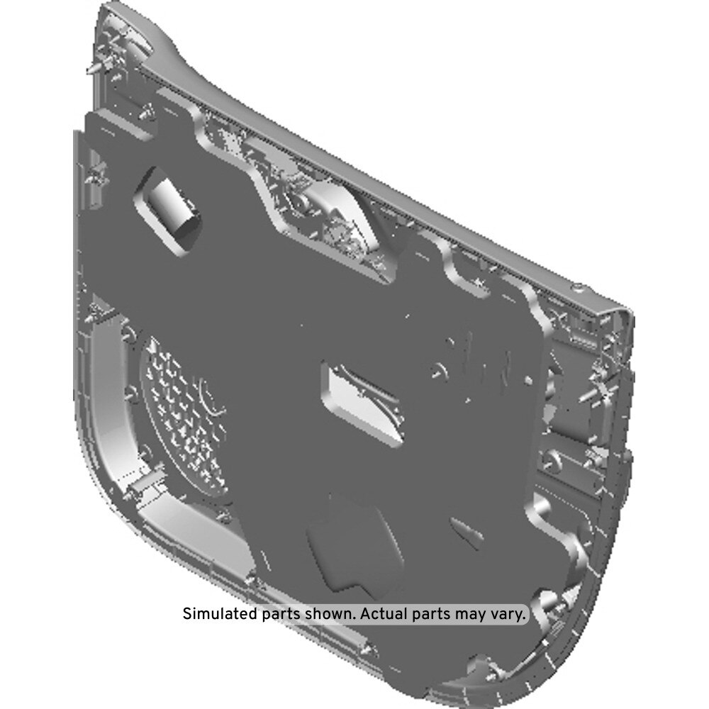 GM Genuine Parts Light Ash Gray Front Driver Side Door Trim