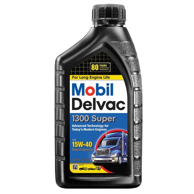 ACDelco GM Original Equipment Mobil Delvac 1300 CJ4 15W-40 Motor Oil - 1 qt