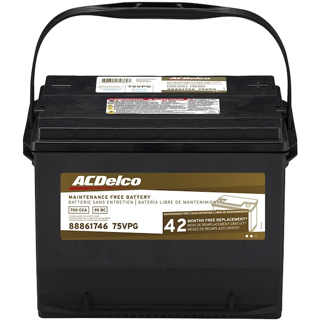 ACDelco Gold 42 Month Warranty BCI Group 75 Battery