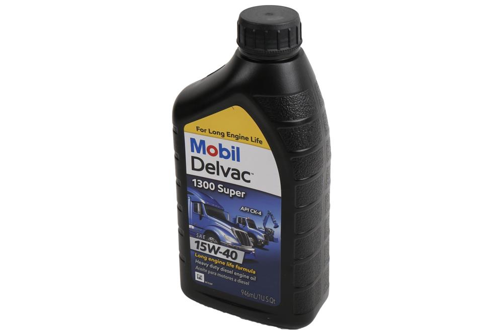GM Genuine Parts Mobil Delvac Super 1300 15W-40 CJ-4 Diesel Motor Oil - 1 L