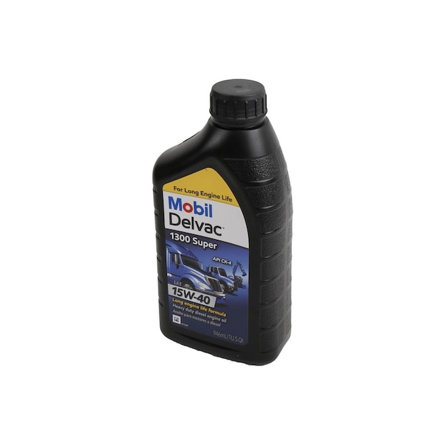 GM Genuine Parts Mobil Delvac Super 1300 15W-40 CJ-4 Diesel Motor Oil - 1 L